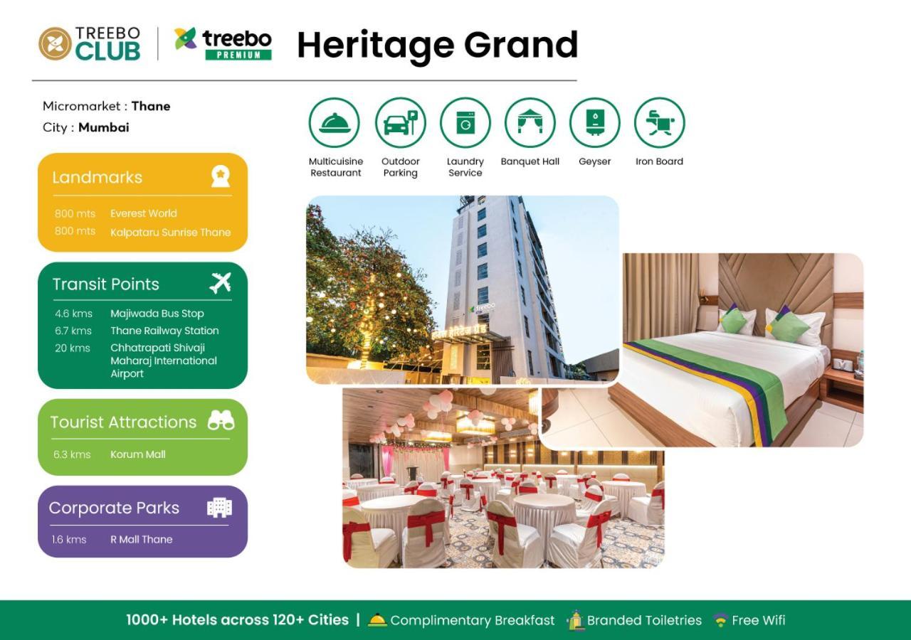 Treebo Premium Heritage Grand -Majiwada Тхане Екстер'єр фото